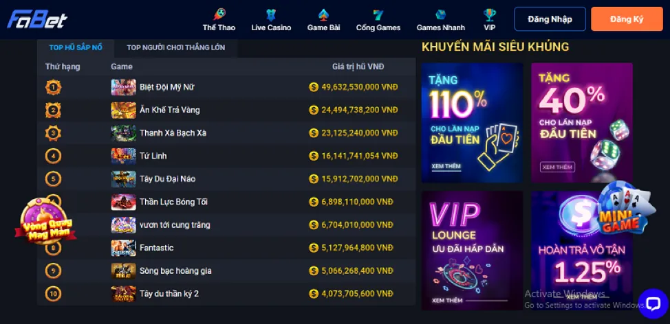 Khuyến mãi chào mừng thành viên mới 3bet casino